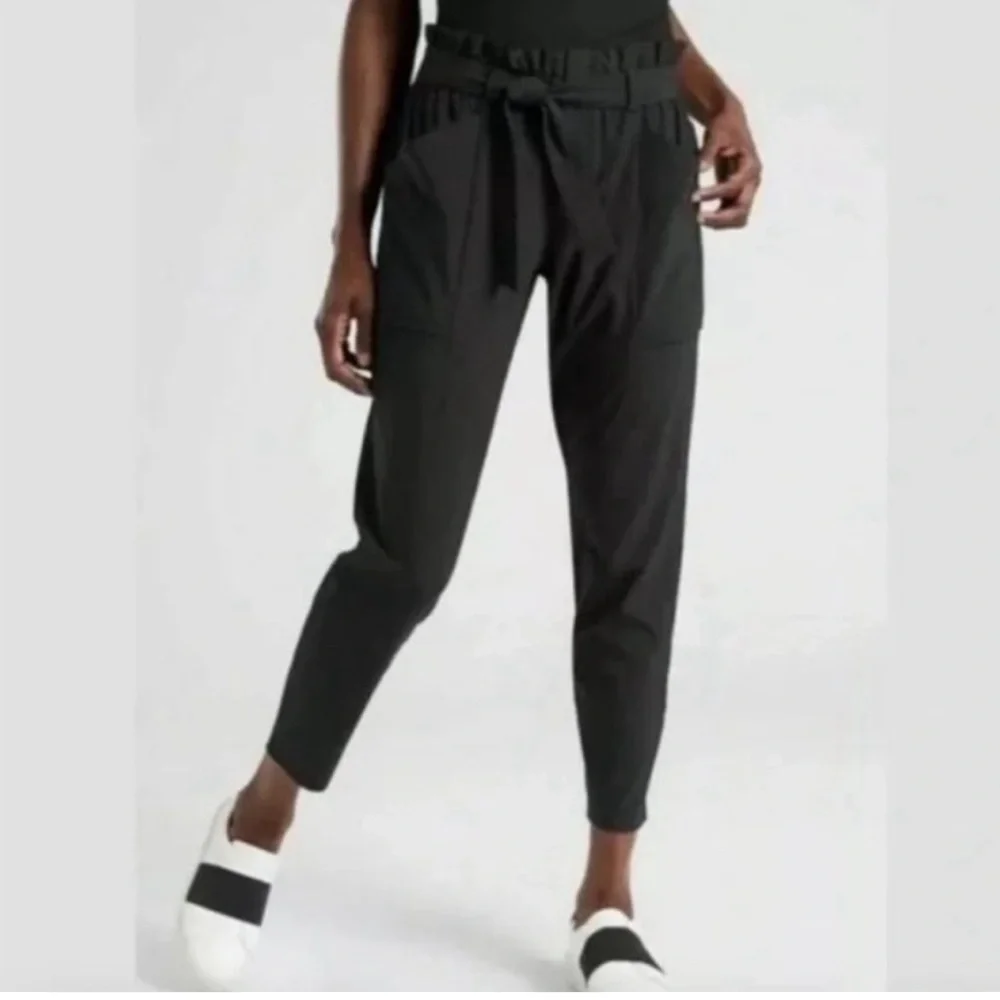 Perfect Athleta black skyline pant ll size 0 - Picture 2 of 11